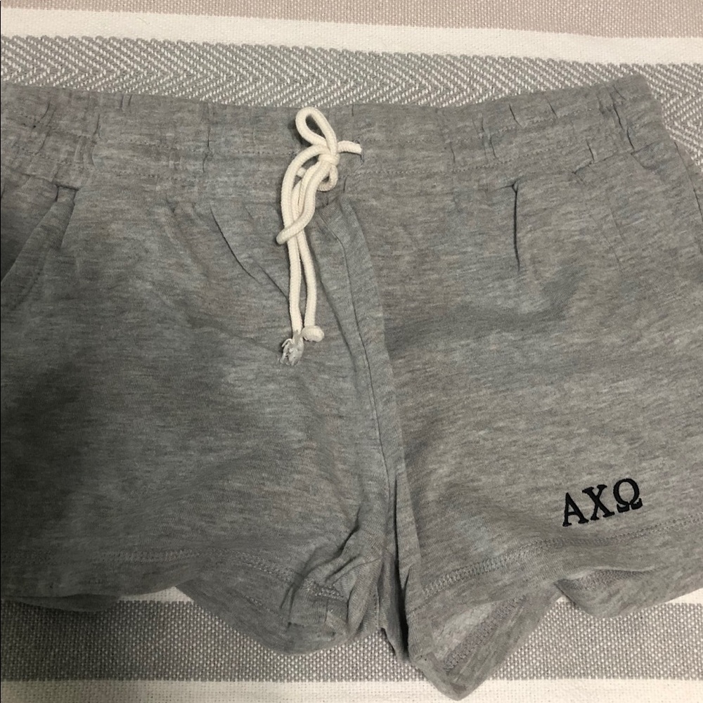 Axo sorority Boxer craft sweat shorts size L